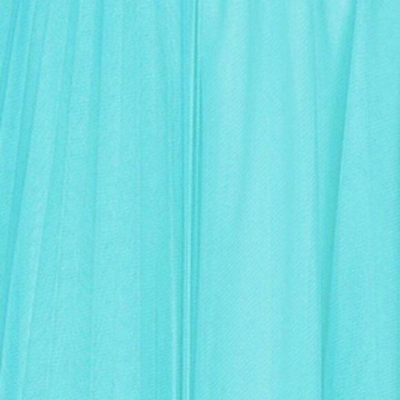 Patrizia Pepe Tulle Knee length skirt Turquoise size 10 - Picture 5 of 8